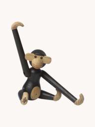 Oak Wood Decorative Object Monkey Mini - thumbnail 2