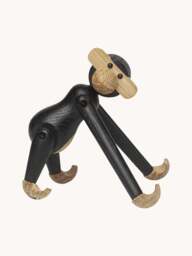 Oak Wood Decorative Object Monkey Mini - thumbnail 6