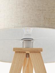 Solid Wood Tripod Floor Lamp Jake - thumbnail 4