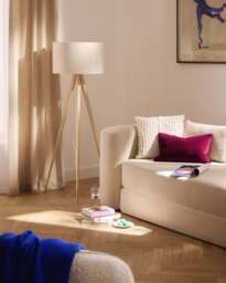 Solid Wood Tripod Floor Lamp Jake - thumbnail 8