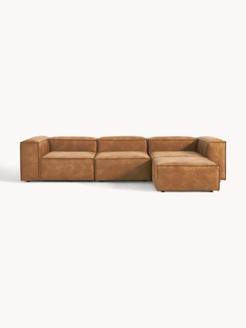 Modular Leather Sofa Lennon (4-seater) with Ottoman (left/right) - image 1
