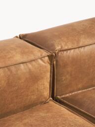 Modular Leather Sofa Lennon (4-seater) with Ottoman (left/right) - thumbnail 9