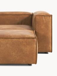 Modular Leather Sofa Lennon (4-seater) with Ottoman (left/right) - thumbnail 8