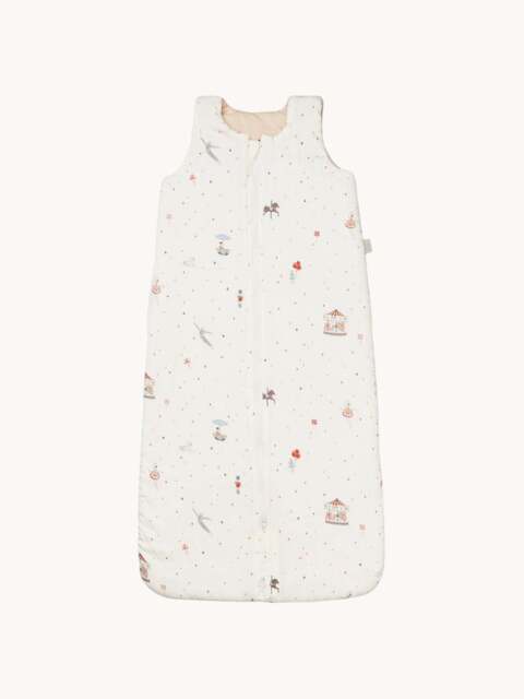 Organic Cotton Baby Sleeping Bag Carousel