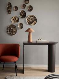 Oak Wood Console Table Pylo - thumbnail 3