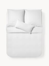 Flannel Duvet Cover Javon with Fine Stripes - thumbnail 2