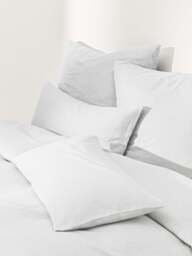 Flannel Duvet Cover Javon with Fine Stripes