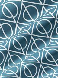 Geometric Print Cotton Duvet Cover Jella - thumbnail 4