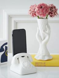 Porcelain Vase I-Scream, H 20 cm - thumbnail 3