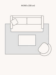Low-Pile Rug Kari - thumbnail 4