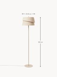 Floor Lamp Nyla with An Asymmetrical Lampshade - thumbnail 8