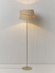 Floor Lamp Nyla with An Asymmetrical Lampshade - thumbnail 4