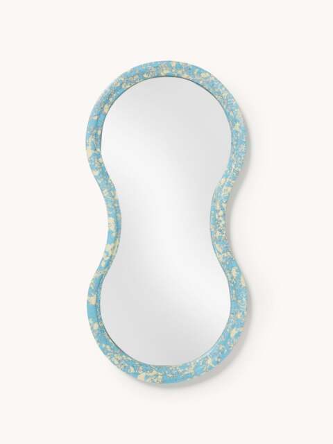 Wall Mirror Elara with Engineered Marble Frame - image 1
