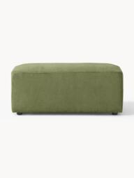 Corduroy Ottoman Melva, W 99 x D 42 cm - thumbnail 3