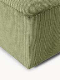 Corduroy Ottoman Melva, W 99 x D 42 cm - thumbnail 6