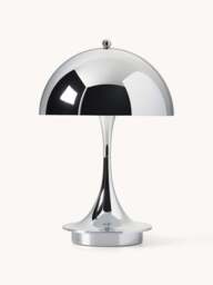 Small Portable LED Table Lamp Panthella 160, Design Verner Panton