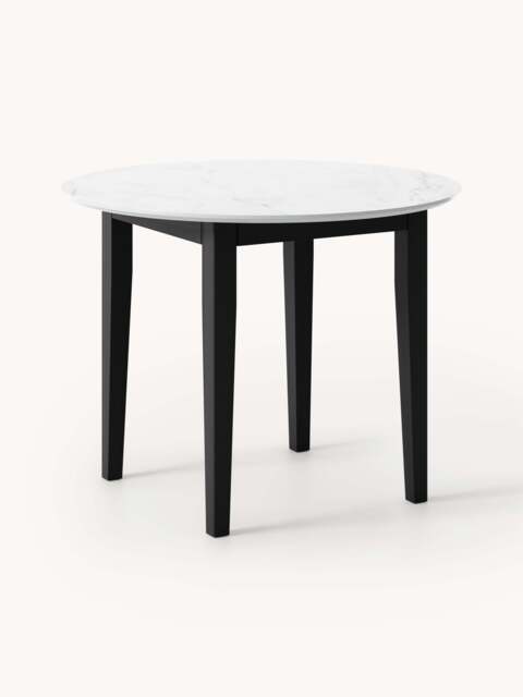 Round Marble Effect Dining Table Jackson, in various sizes - image 1