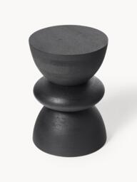 Round Mango Wood Side Table Benno - thumbnail 3