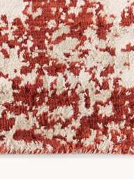 Hand-Woven Wool Runner Cynthia with Abstract Pattern - thumbnail 2