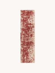 Hand-Woven Wool Runner Cynthia with Abstract Pattern - thumbnail 1