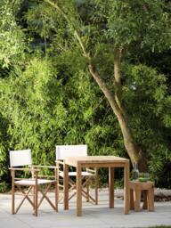 Teak Wood Garden Table Samoa, 75 X 60 cm - thumbnail 3