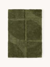 Fluffy High-Low Rug Jade - thumbnail 1