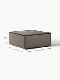 Bouclé Ottoman Lennon with Storage - thumbnail 6
