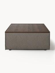 Bouclé Ottoman Lennon with Storage - thumbnail 4