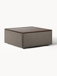 Bouclé Ottoman Lennon with Storage - thumbnail 1