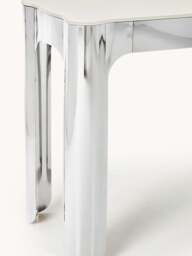 Console Table Georgia with Glass Top - thumbnail 4