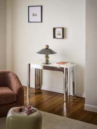 Console Table Georgia with Glass Top - thumbnail 7