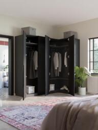 Modular Corner Wardrobe Leon, 215 cm Wide, in various sizes - thumbnail 7