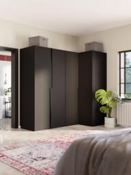 Modular Corner Wardrobe Leon, 215 cm Wide, in various sizes - thumbnail 2