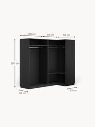 Modular Corner Wardrobe Leon, 215 cm Wide, in various sizes - thumbnail 8