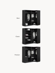 Modular Corner Wardrobe Leon, 215 cm Wide, in various sizes - thumbnail 9