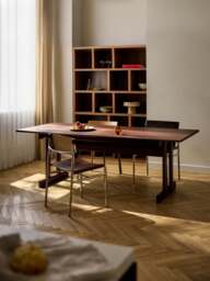 Extendable Oak Wood Dining Table Brynn, in various sizes - thumbnail 8