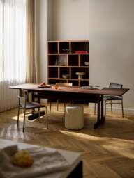 Extendable Oak Wood Dining Table Brynn, in various sizes - thumbnail 9