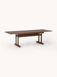 Extendable Oak Wood Dining Table Brynn, in various sizes - thumbnail 3