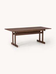 Extendable Oak Wood Dining Table Brynn, in various sizes - thumbnail 1