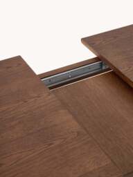 Extendable Oak Wood Dining Table Brynn, in various sizes - thumbnail 7