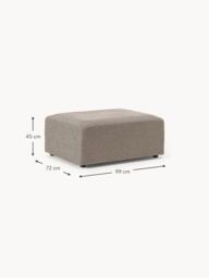 Ottoman Melva, W 99 x D 72 cm - thumbnail 9