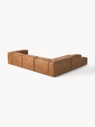 Modular Leather Corner Sofa Lennon (4-seater) - thumbnail 6