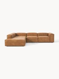 Modular Leather Corner Sofa Lennon (4-seater) - thumbnail 3