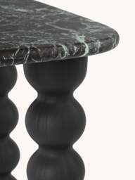 Marble Side Table Lyndi with Oak Legs - thumbnail 5