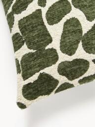 Bouclé and Chenille Cushion Cover Nenda - thumbnail 2