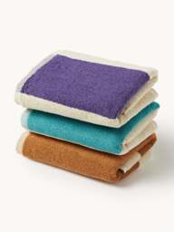 Reversible Towel Set Combed, Set of 3