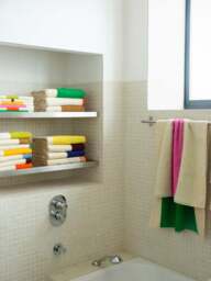 Reversible Towel Set Combed, Set of 3 - thumbnail 7