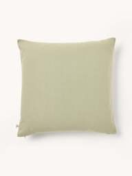Hand-Stitched Organic Cotton Cushion Cover Jot - thumbnail 2
