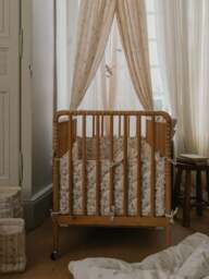 Cotton Bed Bumper Bell Flower - thumbnail 3