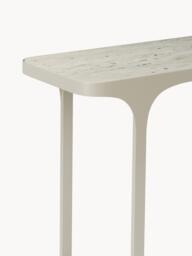 Travertine Effect Console Table Bella - thumbnail 5
